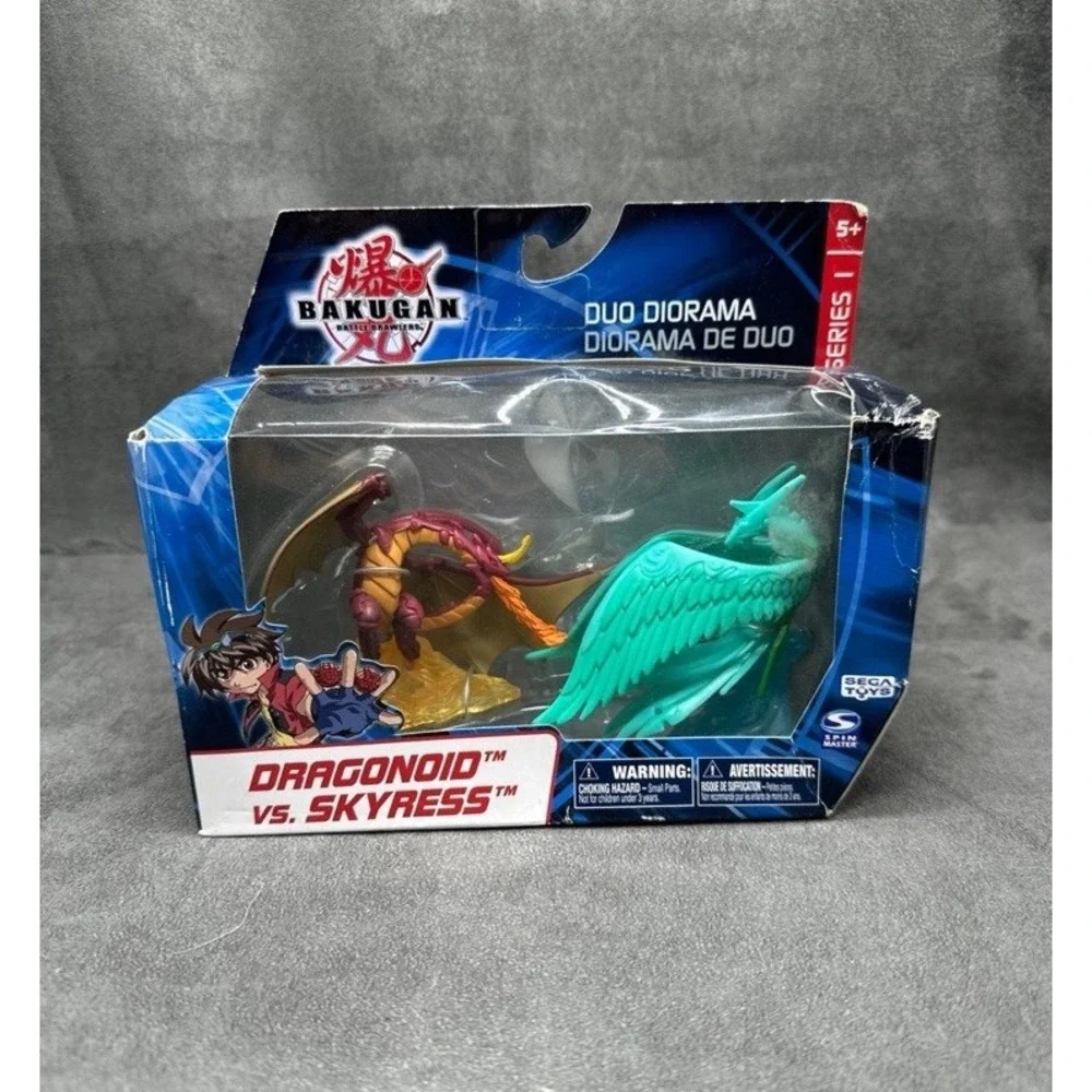 Bakugan Battle Brawlers Dragonoid Vs Skyress Duo Diorama Series 1